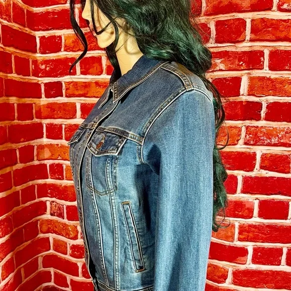 PRANA Women’s Jeans Jacket - Picture 3 of 6